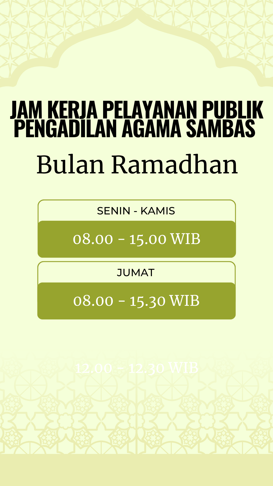 jam kerja