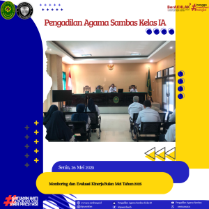 PELAKSANAAN RAPAT MONEV KINERJA BULAI MEI TAHUN 2025