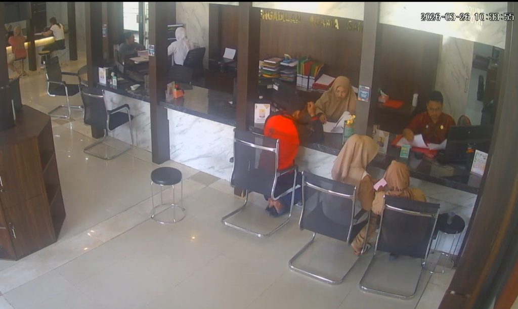 Pelayanan Tetap Optimal, WFA Tidak Hambat Kinerja Pengadilan Agama Sambas