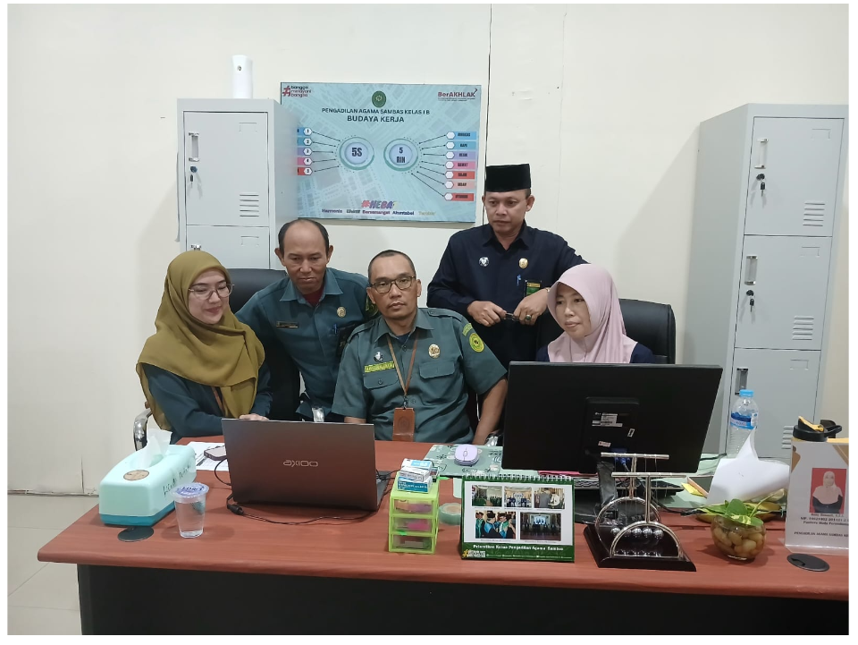 Kepaniteraan PA Sambas Sambut Hangat Rencana Perubahan Pola Promosi dan Mutasi Kepaniteraan